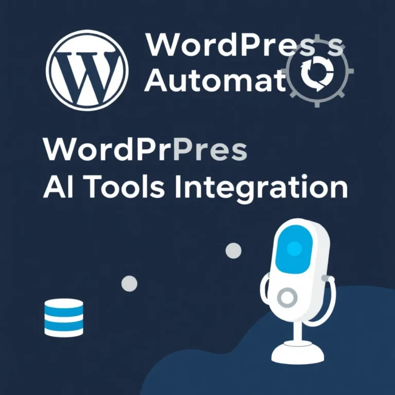 WORDPRESS AUTOMATIZÁLÁS: AI ESZKÖZÖK INTEGRÁCIÓJA A WEBHELY NÖVEKEDÉSHEZ