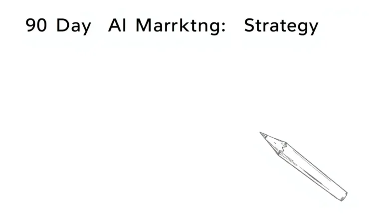 90 NAPOS AI MARKETING STRATÉGIA: ÚJRAÉPÍTÉS A 2026-OS LÁTHATÓSÁGÉRT