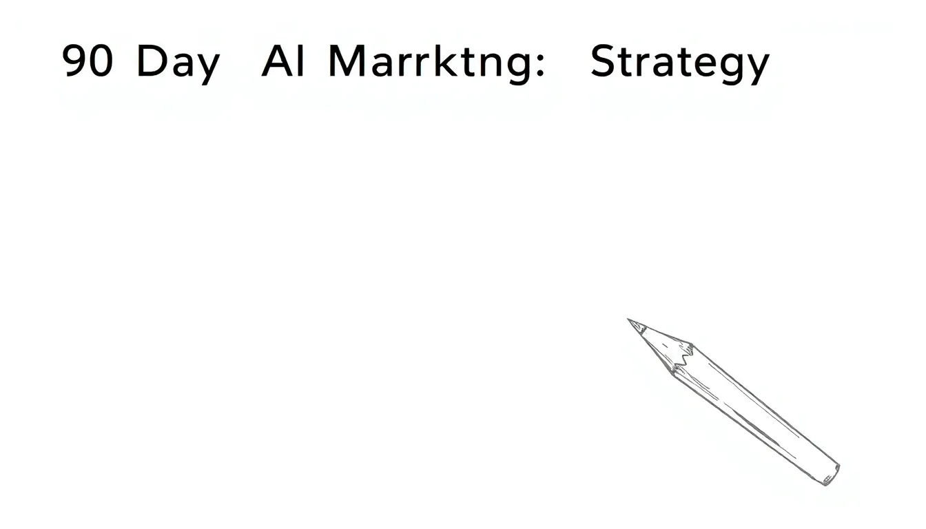90 NAPOS AI MARKETING STRATÉGIA: ÚJRAÉPÍTÉS A 2026-OS LÁTHATÓSÁGÉRT