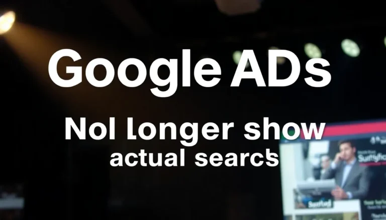 GOOGLE ADS KERESÉSI JELENTÉSEK MÁR NEM MUTATJÁK A VALÓS KERESÉSEKET